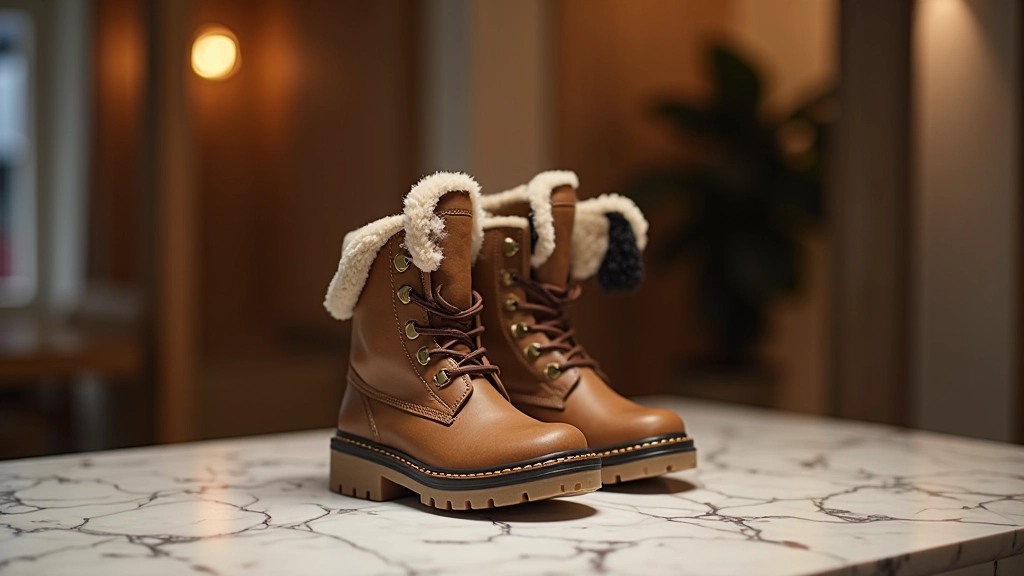 Winter boots and layering basics collection